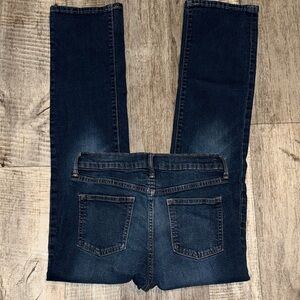 Old Navy Dark Blue Straight Leg Jeans-size 14